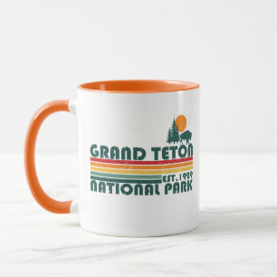 Grand Teton bergen Nationalpark Wyoming Mugg