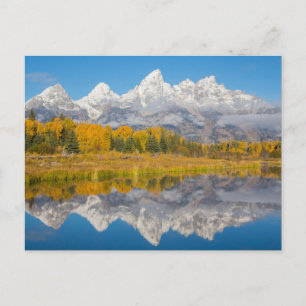Grand Teton-bergen Wyoming Vykort