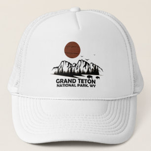 Grand Teton bergens nationalpark Wyoming Keps
