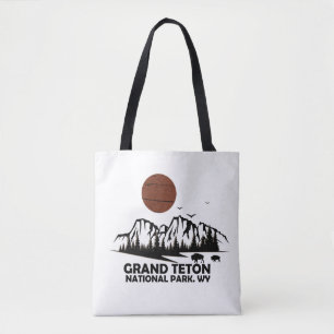 Grand Teton bergens nationalpark Wyoming Tygkasse