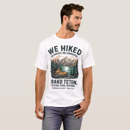 Grand Teton Family Resa Shirt - Anpassat namn T Shirt