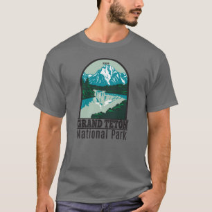 Grand Teton Jackson Hål Valley nationalpark T Shirt