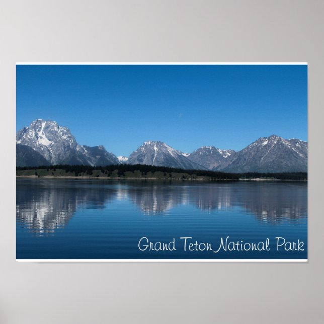 Grand Teton Nation Park Poster (Framsidan)