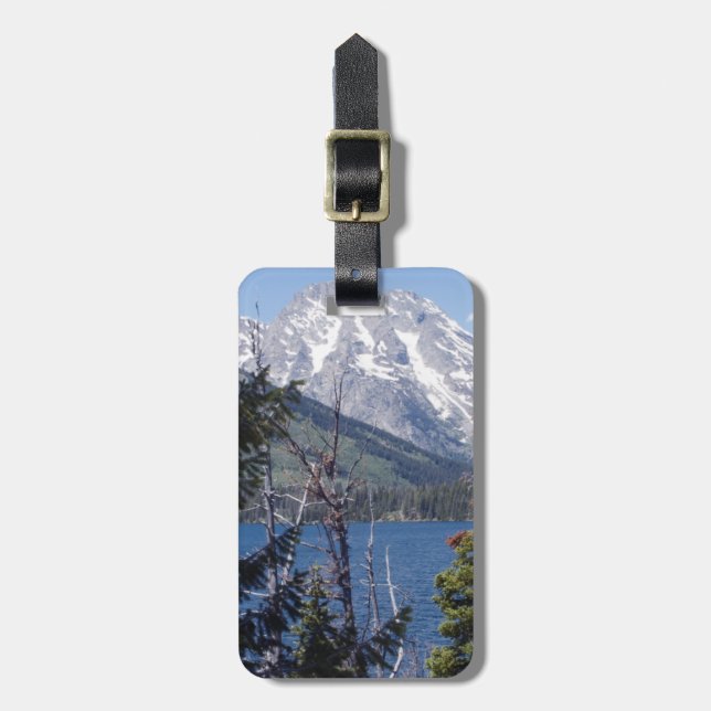Grand Teton National Park #12 Easy ID Personal Bagagebricka (Vertikal Framsida)