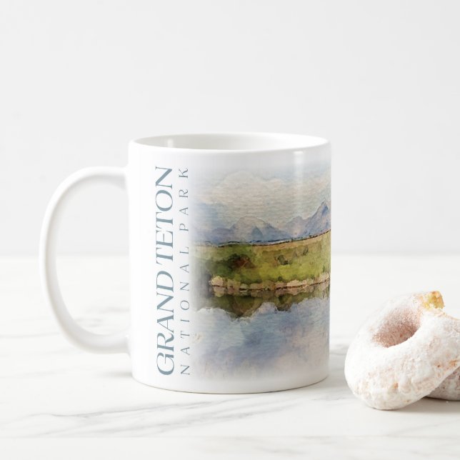 Grand Teton National Park Coffee Mugg (Med munk)