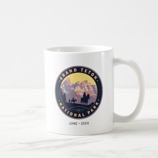 Grand Teton National Park Kaffemugg (Höger)