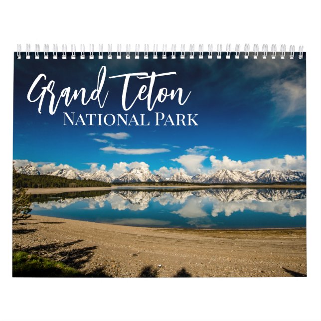 Grand Teton National Park Landcape Photography Kalender (Omslag)