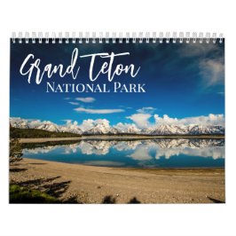 Grand Teton National Park Landcape Photography Kalender