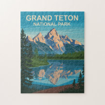 Grand Teton National Park Landcape Travel Art