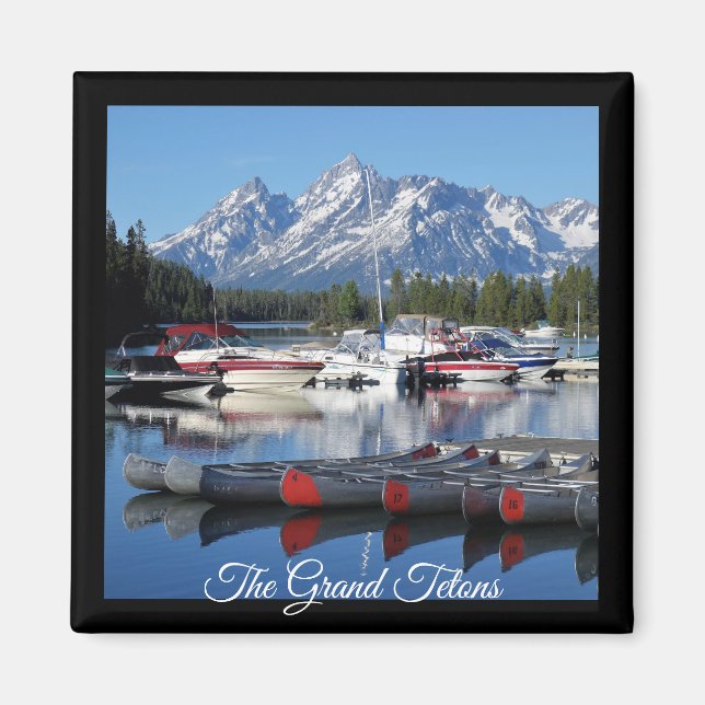 Grand Teton National Park Magnet (Framsidan)