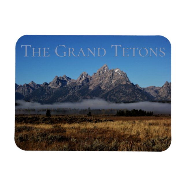 Grand Teton National Park Magnet (Horisontell)