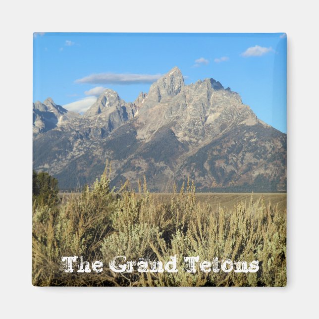 Grand Teton National Park Magnet (Framsidan)