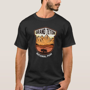 Grand Teton National Park Mountain Tourist Souveni T Shirt