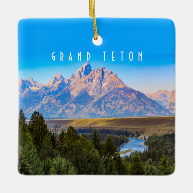 Grand Teton National Park Ornament (Framsida)
