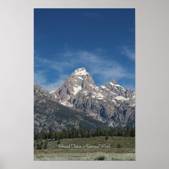 Grand Teton National Park Poster (Framsidan)