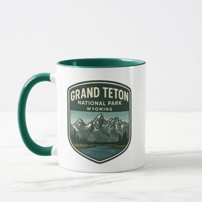 Grand Teton National Park Resemugg Mugg (Vänster)