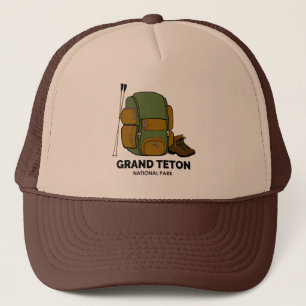 Grand Teton National Park-ryggsäck Keps