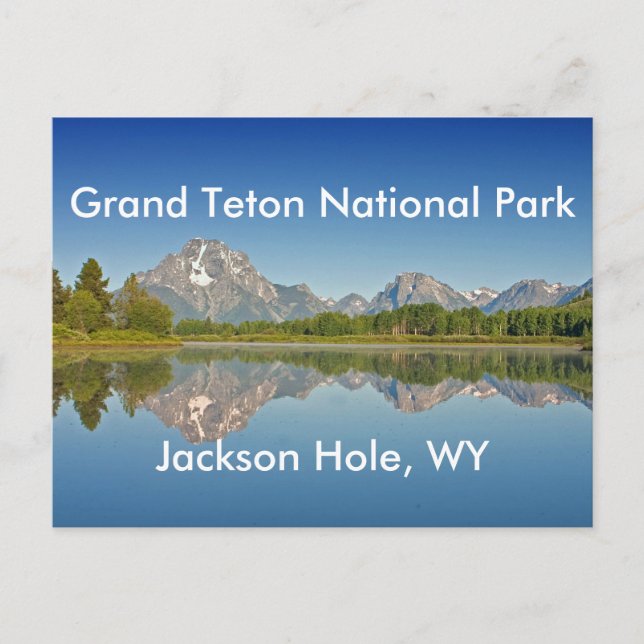Grand Teton National Park Series 10 Vykort (Framsida)