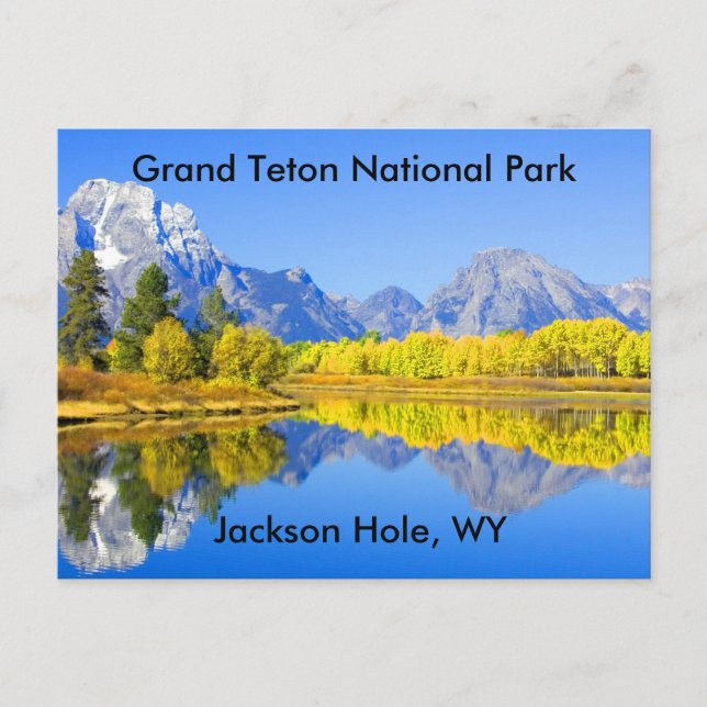 Grand Teton National Park Series 1 Vykort (Framsida)