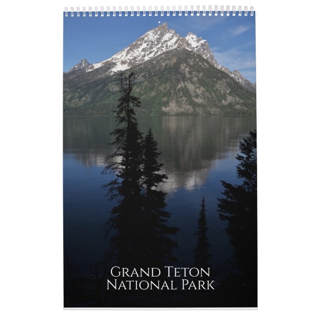 Grand Teton National Park Souvenir Calendar Kalender (Omslag)