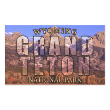 Grand Teton National Park Stickers