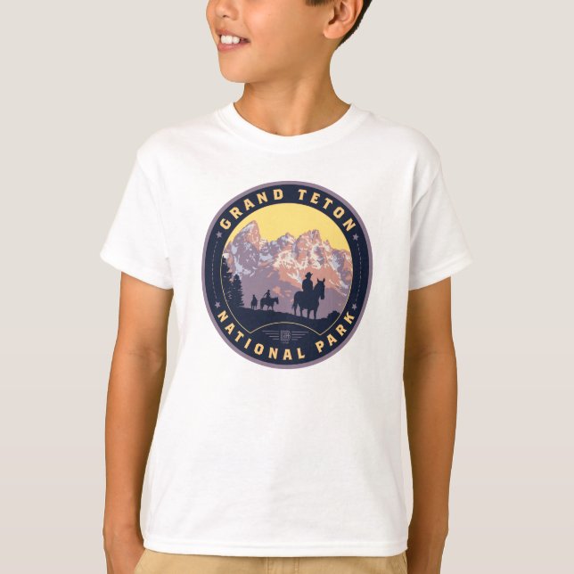 Grand Teton National Park T Shirt (Framsida)