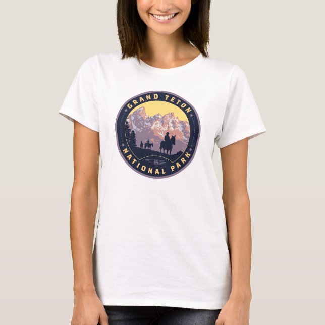 Grand Teton National Park T Shirt (Framsida)