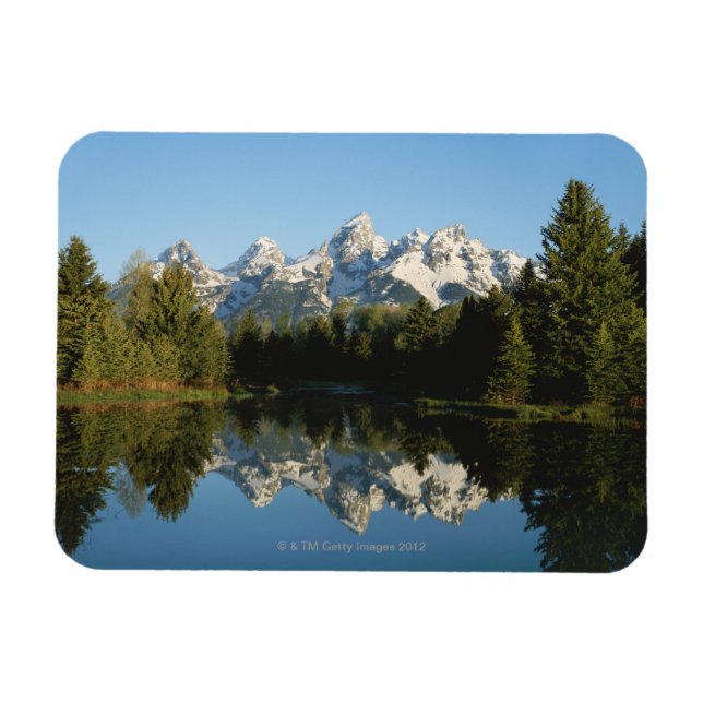 Grand Teton National Park, Teton Range, Wyoming Magnet (Horisontell)