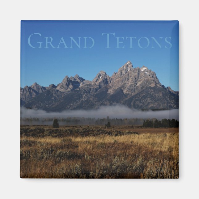 Grand Teton National Park Travel Magnet (Framsidan)