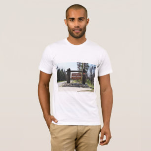 Grand Teton National Park, US National Park, Sign T Shirt