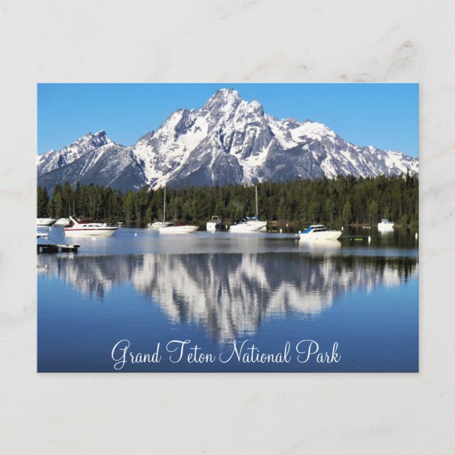 Grand Teton National Park-vykort Vykort (Framsida)