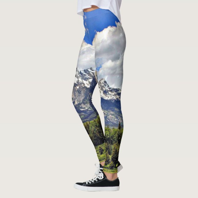 Grand Teton National Park, Wyoming Leggings (Vänster)
