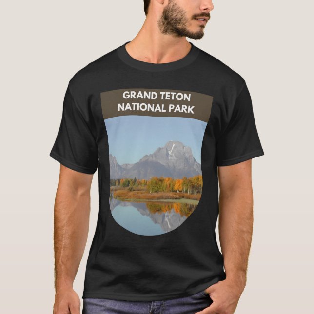 Grand Teton National Park - Wyoming T Shirt (Framsida)