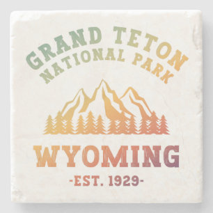 Grand Teton National Park Wyoming USA Gradient Stenunderlägg