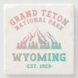 Grand Teton National Park Wyoming USA Gradient Stenunderlägg