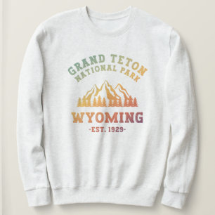 Grand Teton National Park Wyoming USA Gradient T Shirt