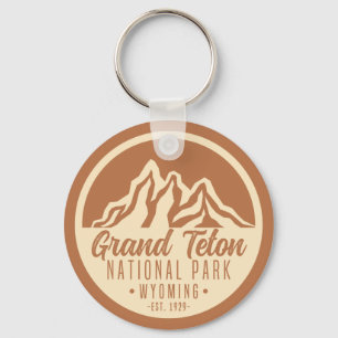 Grand Teton National Park Wyoming USA Nyckelring