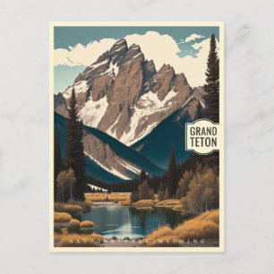 Grand Teton National Vykort
