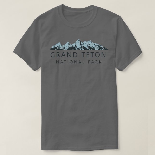 Grand Teton nationalpark 11 T Shirt (Design framsida)
