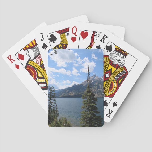Grand Teton nationalpark Casinokort (Baksidan)