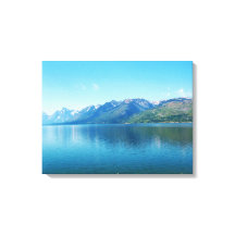 Grand Teton nationalpark. Fantastiskt liggande