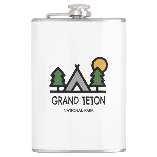 Grand Teton nationalpark Fickplunta (Framsidan)