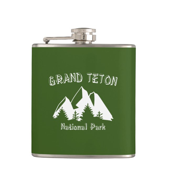 Grand Teton nationalpark Fickplunta (Framsidan)