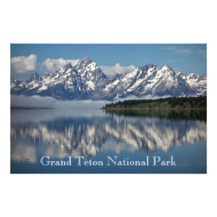 Grand Teton nationalpark Fototryck