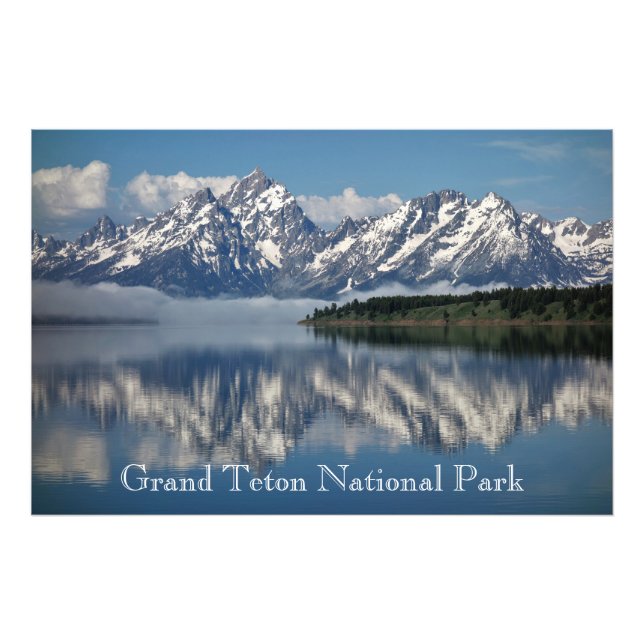 Grand Teton nationalpark Fototryck (Framsidan)