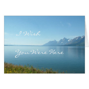 Grand Teton nationalpark Hälsningskort