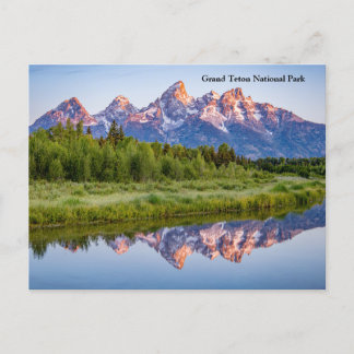 Grand Teton nationalpark Helg Vykort