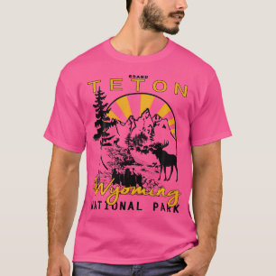 Grand Teton nationalpark Jackson Hål Wyoming Kee T Shirt