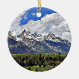 Grand Teton nationalpark Julgransprydnad Keramik