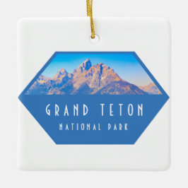 Grand Teton nationalpark Julgransprydnad Keramik